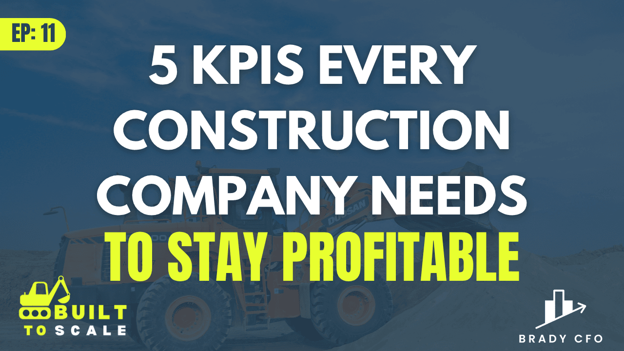 11 | 5 Construction KPIs Every Contractor Should Track (and What They Actually Mean)