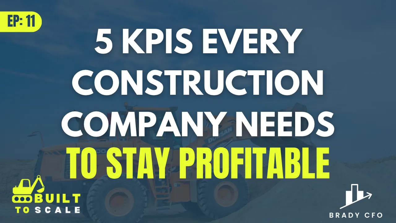 11 | 5 Construction KPIs Every Contractor Should Track (and What They Actually Mean)